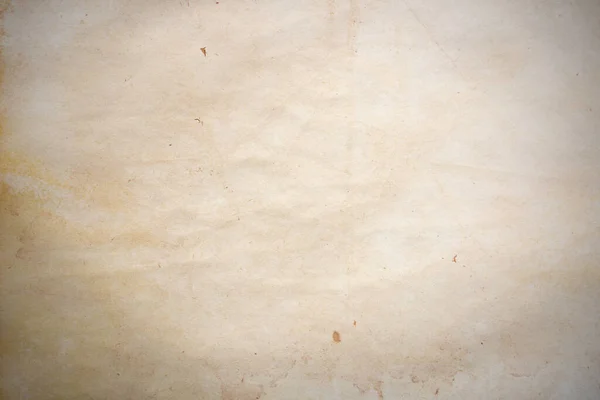 Aged Paper Sheet Blank Old Background Dust Dirty Stains Vintage — Stockfoto