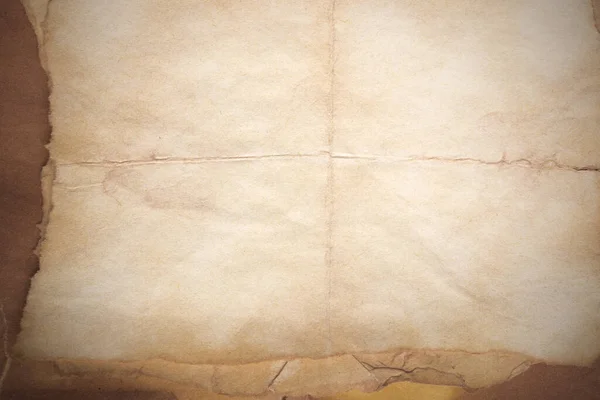 Aged Paper Sheet Blank Old Background Dust Dirty Stains Vintage — 图库照片