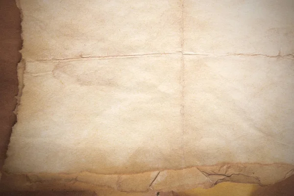 Aged Paper Sheet Blank Old Background Dust Dirty Stains Vintage — Stok fotoğraf