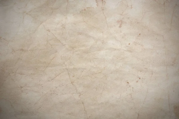 Aged Paper Sheet Blank Old Background Dust Dirty Stains Vintage — 스톡 사진