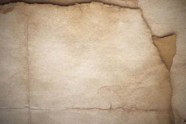 Aged Paper Sheet Blank Old Background Dust Dirty Stains Vintage — 图库照片