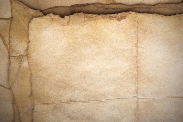 Aged Paper Sheet Blank Old Background Dust Dirty Stains Vintage — 图库照片