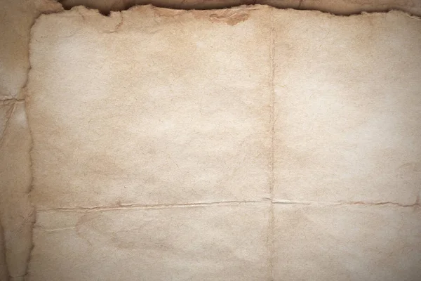 Aged Paper Sheet Blank Old Background Dust Dirty Stains Vintage — 스톡 사진