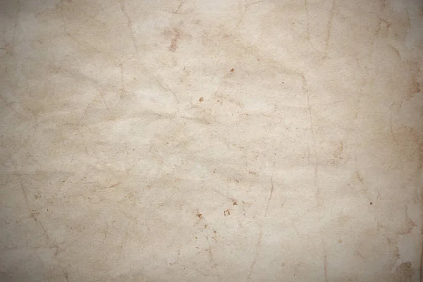 Aged Paper Sheet Blank Old Background Dust Dirty Stains Vintage — 图库照片