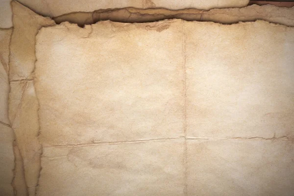 Aged Paper Sheet Blank Old Background Dust Dirty Stains Vintage — Stock Photo, Image