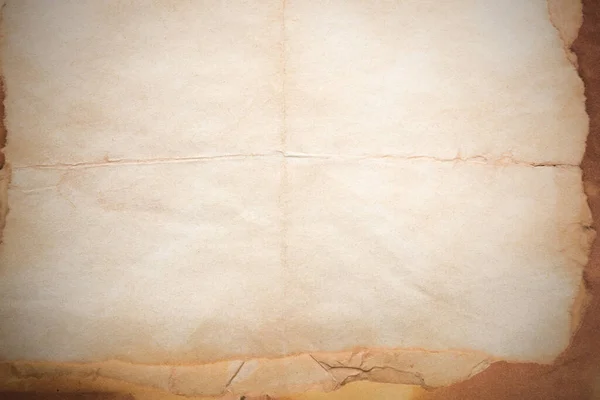 Aged Paper Sheet Blank Old Background Dust Dirty Stains Vintage — ストック写真