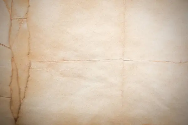 Aged Paper Sheet Blank Old Background Dust Dirty Stains Vintage — 스톡 사진