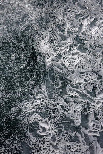 겨울에서 바이칼의 얼음의 질감 — 스톡 사진