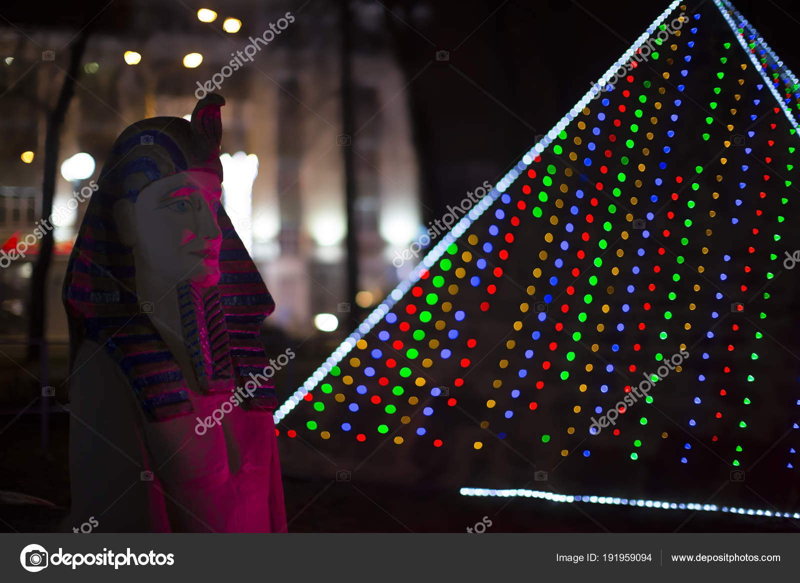 Weißrussland Gomel Januar 2018 Ägyptische Miniatur Statue Des Pharaos