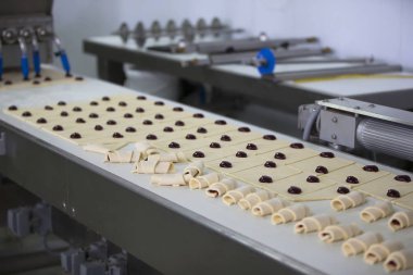 Kurabiye Pişirme için endüstriyel satır. Toptan profesyonel ürünler imalatı, mutfak