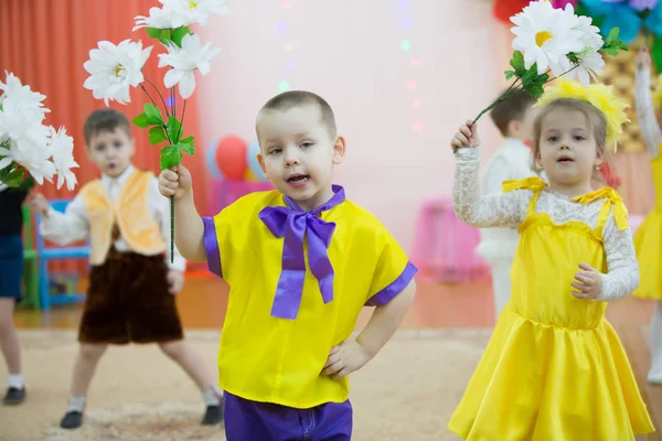 Vitryssland Den Staden Gomel Mars 2018 Dagis För Barn Glad — Stockfoto