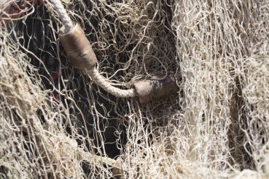 Balık tutmak için arka plan şebekesi. Sen...