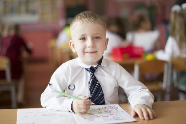 Belarus City Gomil May 2019 Open Day Kindergarten Child Preschooler — Stock Photo, Image