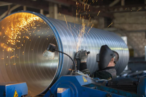 Belarus Stad Gomel April 2019 Ventilatiefabriek Productie Van Ventilatie Metalen — Stockfoto