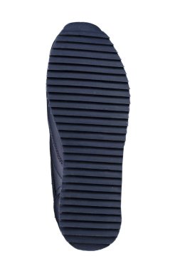 Beyaz arka planda mavi taban. Poliüretan taban