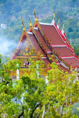 wat chalong Budist tapınağı chalong, phuket, Tayland