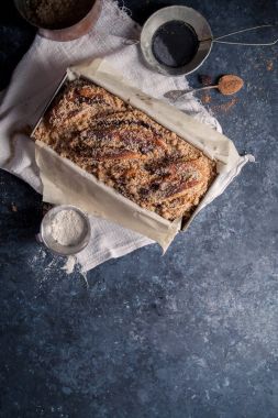 Ev yapımı çikolatalı babka