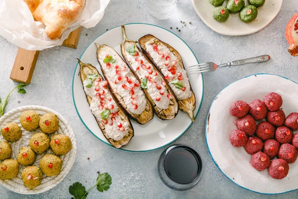 Platos de cuisin georgiano — Foto de Stock