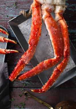 Taze Yengeç pençeleri