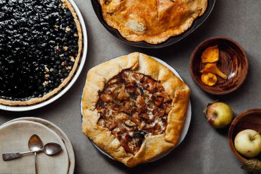Sonbahar pies çeşitli