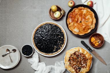 Sonbahar pies çeşitli