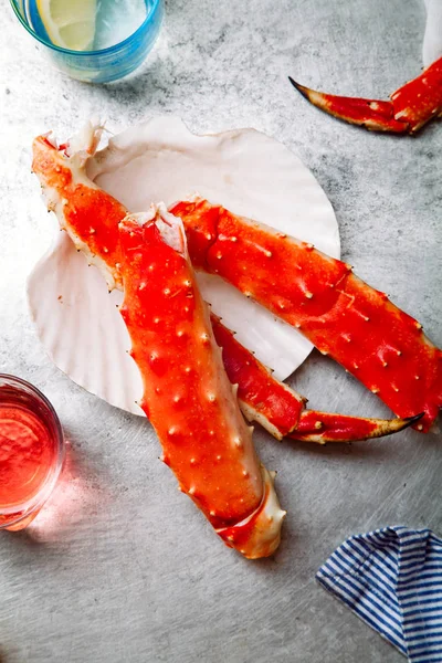 Yengeç falanks aioli sos ile