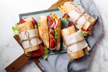 Bahn-mi baget sandviç tarz