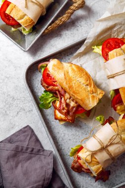 Bahn-mi baget sandviç tarz