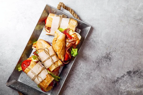 Bahn-mi baget sandviç tarz