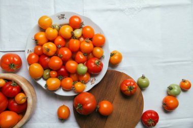 taze organik domates