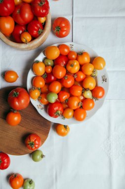 taze organik domates