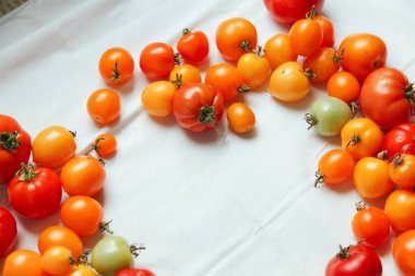 taze organik domates 