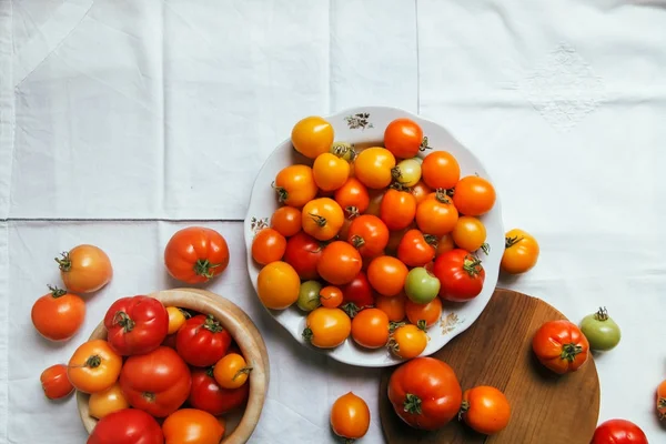 taze organik domates