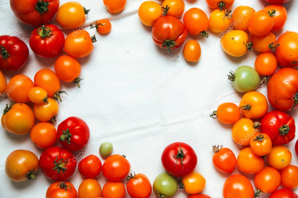 Fresh organic tomatoes 