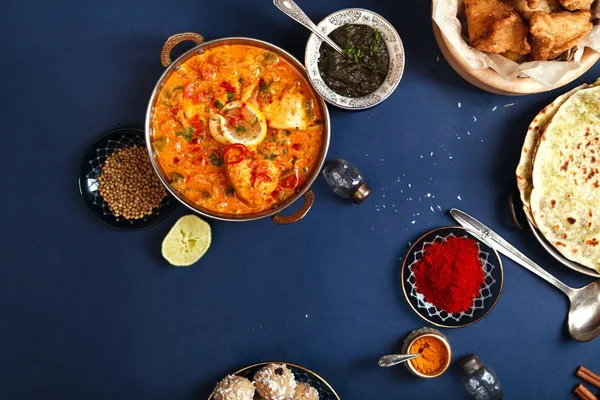 Cucina indiana in vacanza in diwali — Foto Stock