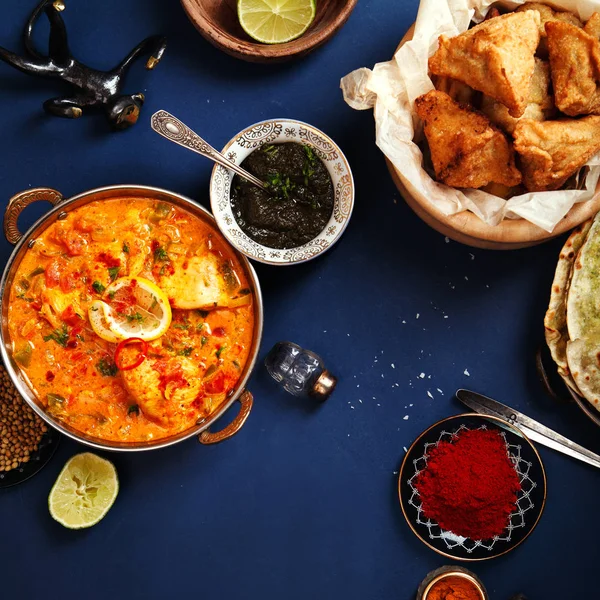 Cucina indiana in vacanza in diwali — Foto Stock