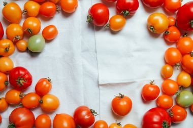 taze organik domates