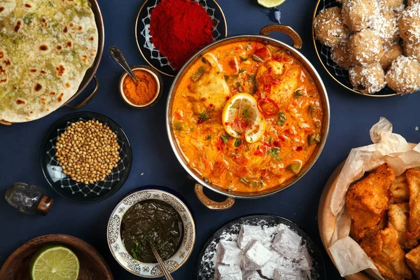 Indische Küche im Diwali-Urlaub — Stockfoto