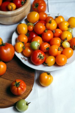 Tabak taze organik domates