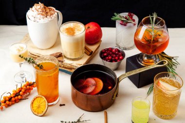 Kış kokteyller kümesi