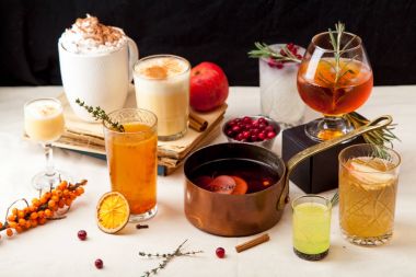 Kış kokteyller kümesi