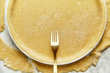 pasta pişirme pasta tarifi kavramı için haddelenmiş çatal ile vurdu