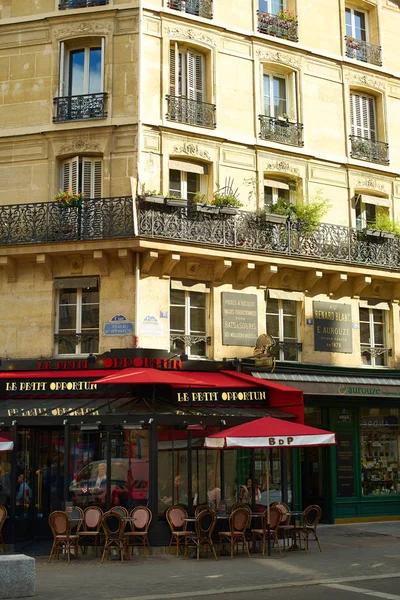 Paris Frankreich November 2019 Französische Caféterrasse — Stockfoto