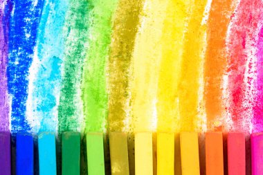 Sanatçılar pastel tebeşir