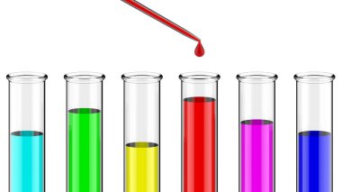 Bilim için laboratuvar plasses