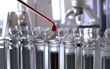 Bilim için laboratuvar plasses