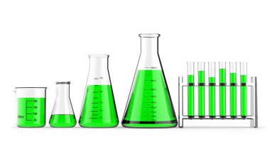 Bilim için laboratuvar plasses