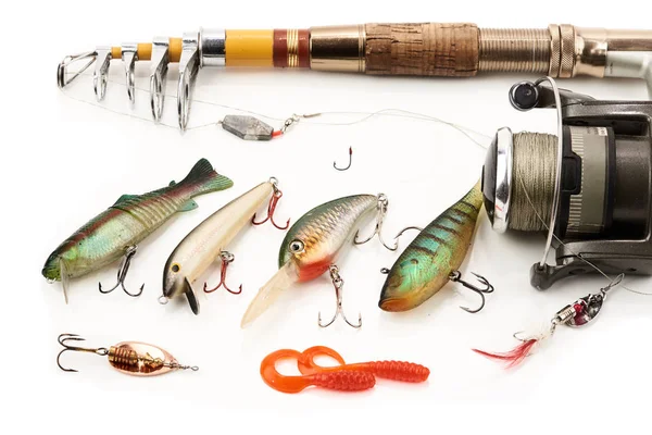 Utrustning för fiske — Stockfoto