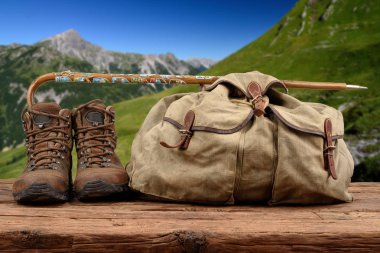 Dağcılık ve ahşap yürüyüş