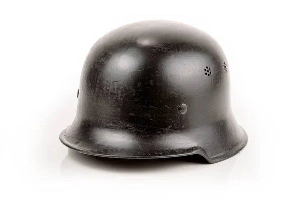 Capacete militar em branco — Fotografia de Stock